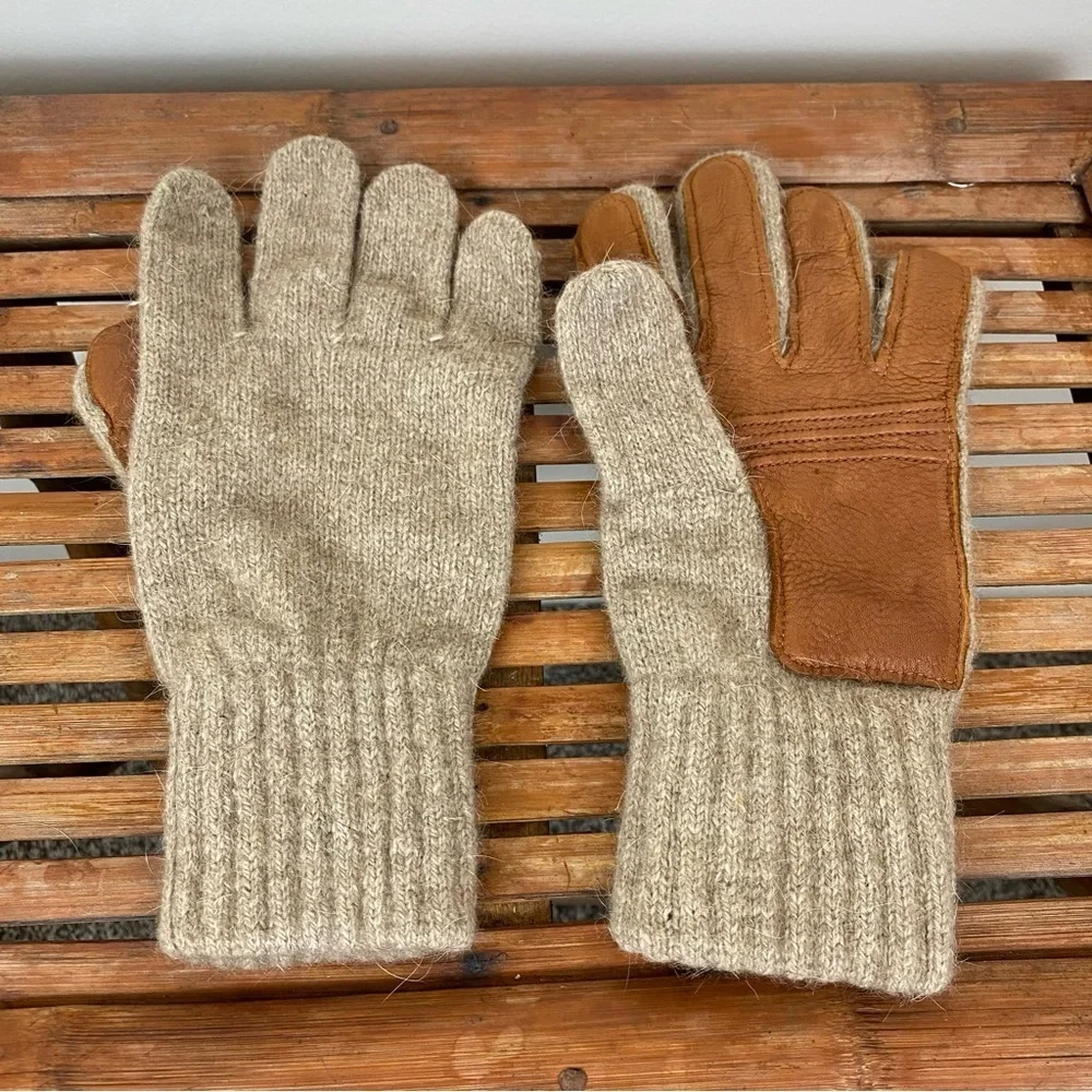 Wool & Leather Gloves